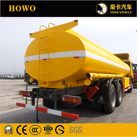 HOWO 6X4 336HP 18, 000L Fuel Tanker Truck Model Zz1257n4641W