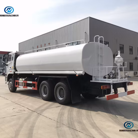 Caminhão tanque de combustível 20000L Sinotruk HOWO 6X4 Gasolineoil Transport Truck com dispensador