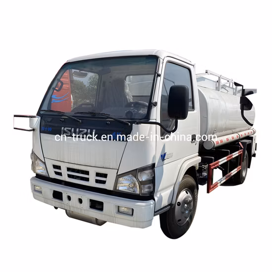 Novo caminhão tanque de combustível japonês 4000L 5000L 6000L gasolina